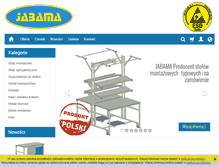 Tablet Screenshot of jabama.pl